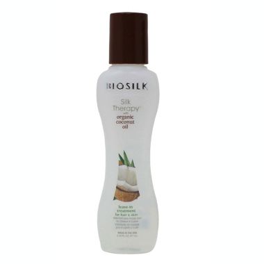 Biosilk Silk Therapy 2.26&nbsp;oz. with Natural Coconut Oil Leave-In Treatment. View a larger version of this product image.
