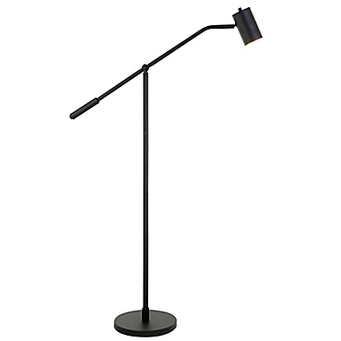 Hudson&amp;Canal&reg; Willis Floor Lamp in Black/Bronze. View a larger version of this product image.