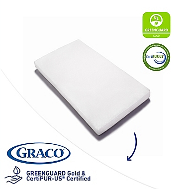 Graco&reg; Premium Foam Crib and Toddler Bed Mattress. View a larger version of this product image.