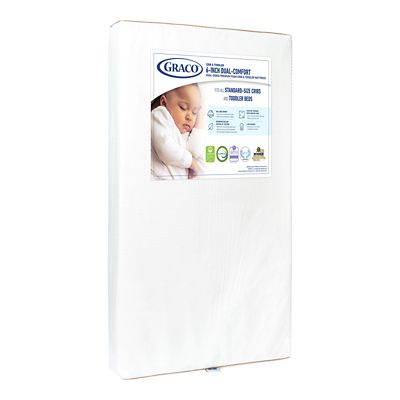 Graco&reg; 6&quot; Dual-Comfort Foam Toddler Crib Mattress