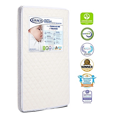 Graco&reg; Ultra Premium 2-in-1 Crib and Toddler Bed Mattress. View a larger version of this product image.