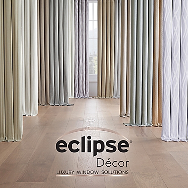 Eclipse Hayward 84-Inch Blackout Grommet Window Curtain Panel in Linen (Single). View a larger version of this product image.