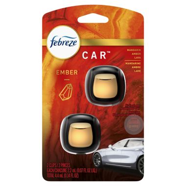 Febreze&reg; 2-Pack Car Air Freshener in Ember. View a larger version of this product image.
