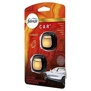 Febreze&reg; 2-Pack Car Air Freshener in Ember. View a larger version of this product image.