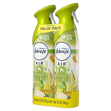 Febreze&reg; 2-Pack 8.8 oz Air Freshener Spray in Honeysuckle. View a larger version of this product image.