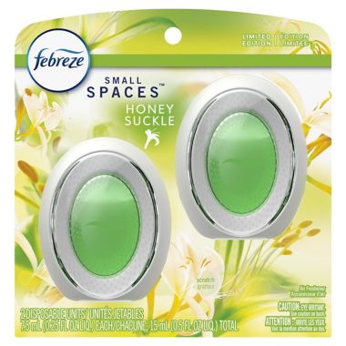 Febreze&reg; 2-Pack Small Spaces Air Freshener in Honeysuckle. View a larger version of this product image.