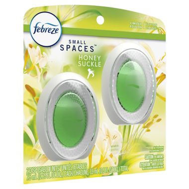 Febreze&reg; 2-Pack Small Spaces Air Freshener in Honeysuckle. View a larger version of this product image.
