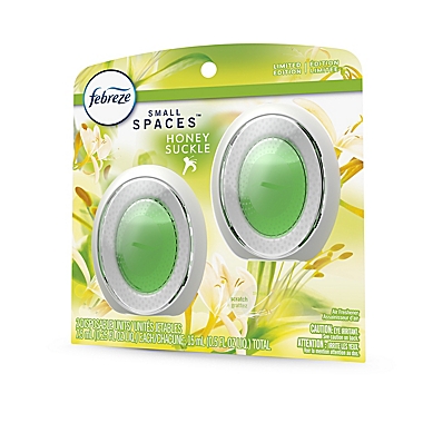 Febreze&reg; 2-Pack Small Spaces Air Freshener in Honeysuckle. View a larger version of this product image.
