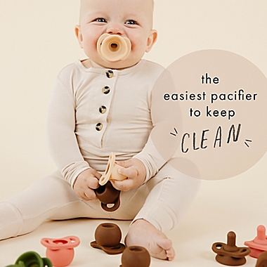 Doddle &amp; Co. 2-Pack Pop 0-6M Silicone Pacifier. View a larger version of this product image.