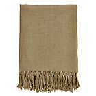 Alternate image 0 for Saro Lifestyle Solid Tassel Throw Blanket in Natural