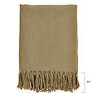 Alternate image 3 for Saro Lifestyle Solid Tassel Throw Blanket in Natural