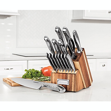 Cuisinart&reg; Classic&trade; Stainless Steel 17-Piece Knife Block Set. View a larger version of this product image.