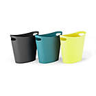 Alternate image 5 for Simply Essential&trade; 2-Gallon Slim Trash Can in Black