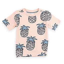 Sovereign Code® Pineapple Crewneck T-Shirt in Pink