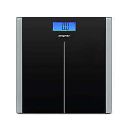 Etekcity Digital Body Weight Scale with Resistance Bands in Black