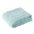 Alternate image 0 for mighty goods&trade; Chenille Cable Knit Baby/Toddler Blanket in Aqua