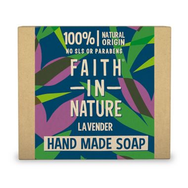 Faith in Nature 3.5 oz. Hand Made Soap in Lavender. View a larger version of this product image.