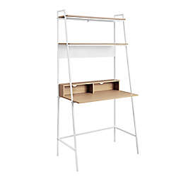 Forest Gate™ Urban Metal and Wood Ladder Desk in Oak/White