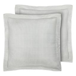 EUROPA FINE LINENS ROSE MATELASSE STANDARD SHAM  IN SAGE GREEN  NEW 