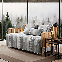 Eddie Bauer® Fairview 4-Piece Reversible Daybed Quilt Set in Grey