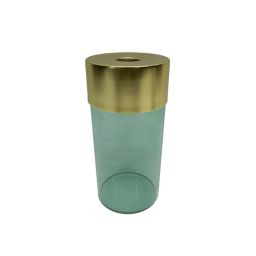 Studio 3B™ Glass and Metal Medium Candlestick Holder