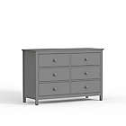 Alternate image 0 for Ti Amo&reg; Cooper 6-Drawer Double Dresser in Stormy Grey
