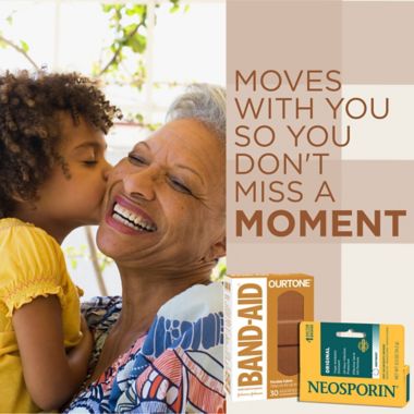 Band-Aid&reg; 30-Count Brand Ourtone&trade; Adhesive Bandages in BR45. View a larger version of this product image.