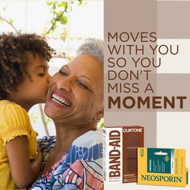 Band-Aid&reg; 30-Count Brand Ourtone&trade; Adhesive Bandages in BR55. View a larger version of this product image.