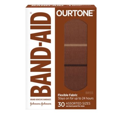 Band-Aid&reg; 30-Count Brand Ourtone&trade; Adhesive Bandages in BR55