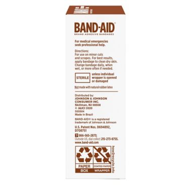 Band-Aid&reg; 30-Count Brand Ourtone&trade; Adhesive Bandages in BR55. View a larger version of this product image.