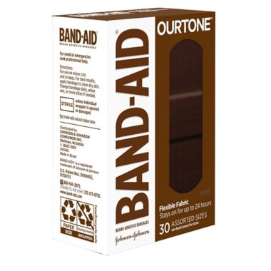 Band-Aid Brand OurTone Adhesive Bandages BR65 30ct. View a larger version of this product image.