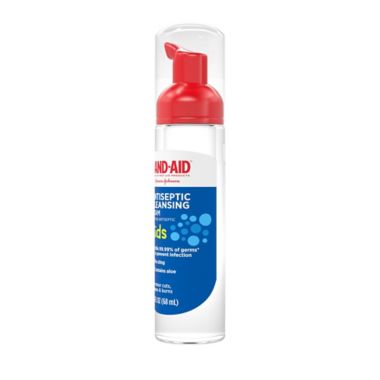 Band-Aid&reg; 2.3 fl. oz. Kids' Antiseptic Cleansing Foam. View a larger version of this product image.