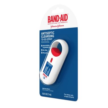Band-Aid&reg; 0.26 fl. oz. Antiseptic To-Go-Spray. View a larger version of this product image.