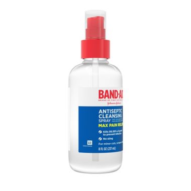 Band-Aid&reg; 8 fl. oz. Pain Relieving Antiseptic Spray. View a larger version of this product image.