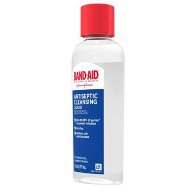 Band-Aid&reg; 6 fl. oz. Antiseptic Cleansing Liquid. View a larger version of this product image.