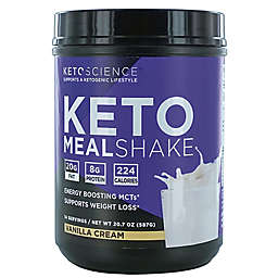 Keto Science® 20.7 oz. Keto Meal Shake in Vanilla Flavor