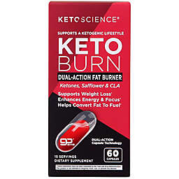 Keto Science® 60-Count Keto Burn Dual-Action Fat Burner