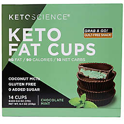 Keto Science® 14-Count Fat Cups in Chocolate Mint
