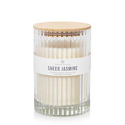Chesapeake Bay Candle® Minimalist Collection Sheer Jasmine Large Rib Candle