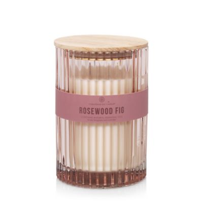 Chesapeake Bay Candle&reg; Minimalist Collection Rosewood Fig Large Rib Candle