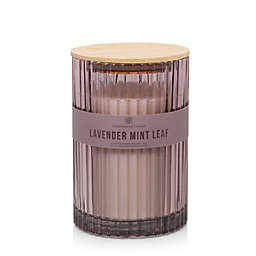 Chesapeake Bay Candle® Minimalist Collection Lavender Mint Leaf Large Rib Candle