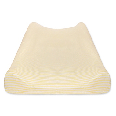 Burt&#39;s Bees Baby&reg; Bee Essentials Stripe Organic Cotton Changing Pad Cover. View a larger version of this product image.