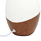 Alternate image 7 for Simple Designs Strikers Table Lamp in Wood/White