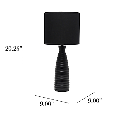 Simple Designs Alsace Bottle Table Lamp. View a larger version of this product image.