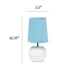 Alternate image 4 for Simple Designs Studded Texture Ceramic Table Lamp