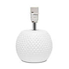 Alternate image 6 for Simple Designs Studded Texture Ceramic Table Lamp