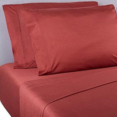Studio 3B&trade; Jersey Modal California King Sheet Set in Burnt Henna. View a larger version of this product image.