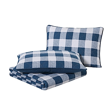 Wrangler Flagstaff Check Reversible Quilt Set. View a larger version of this product image.