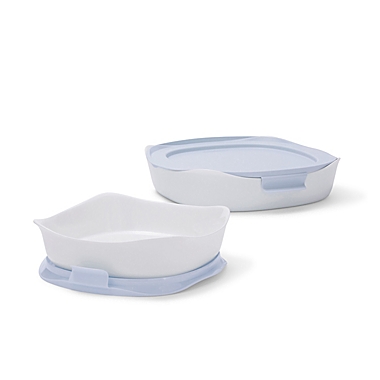 Rubbermaid&reg; DuraLite&trade; 4-Piece Square Baking Dish Set with Lids. View a larger version of this product image.