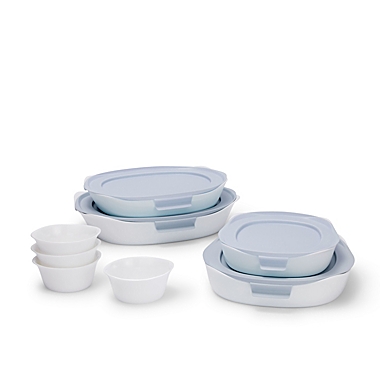 Rubbermaid&reg; DuraLite&trade; 12-Piece Glass Bakeware Set with Lids. View a larger version of this product image.
